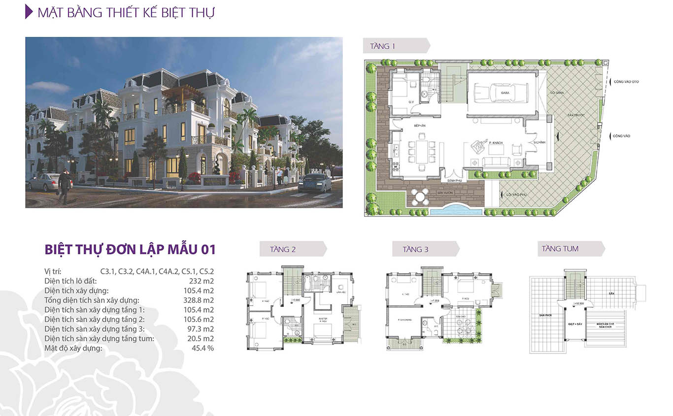 Biệt thự Thephoenix Garden