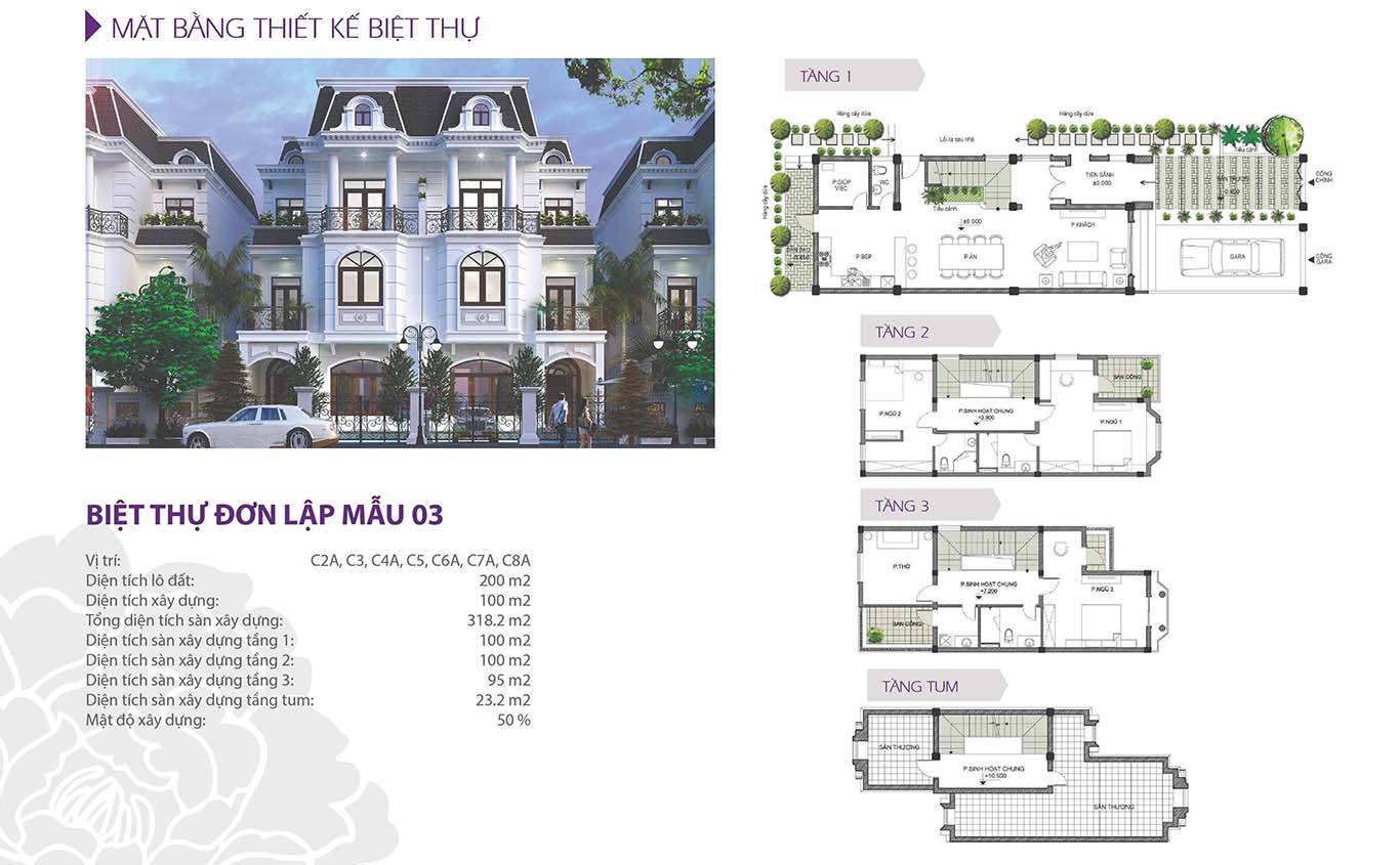 Biệt thự Thephoenix Garden